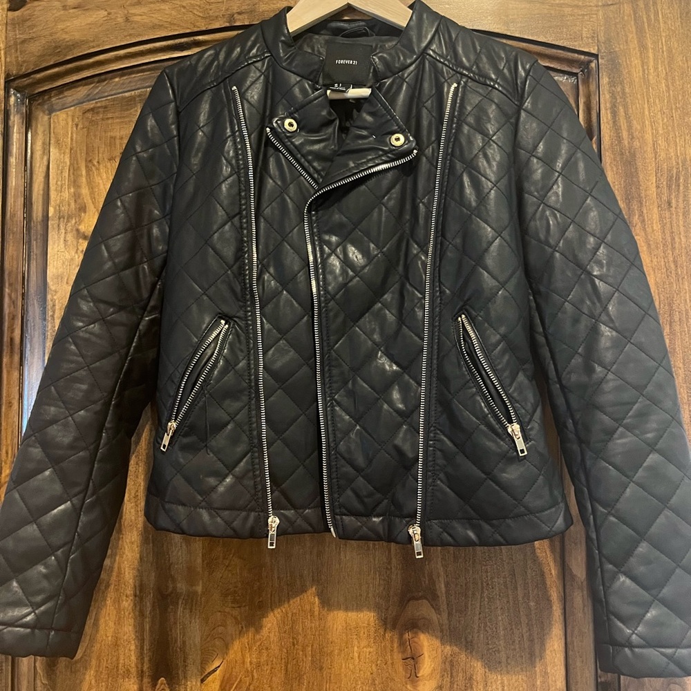 Leather jacket